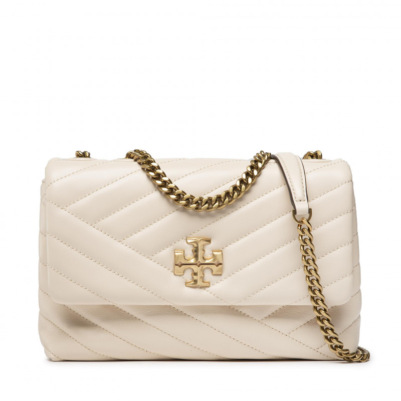 トリーバーチ TORY BURCH レディースキラ シェブロン スモール コンバーチブル ショルダーバッグ  90452 122 クリーム