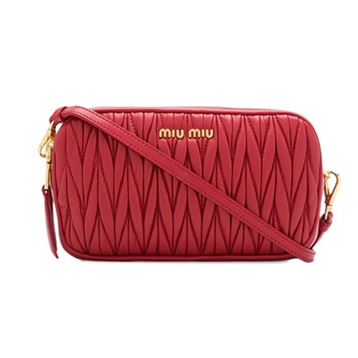ミュウミュウ MIU MIU BAG レディースバッグ  5NF011N88FUOC  Matelasse` In Lamb Skin