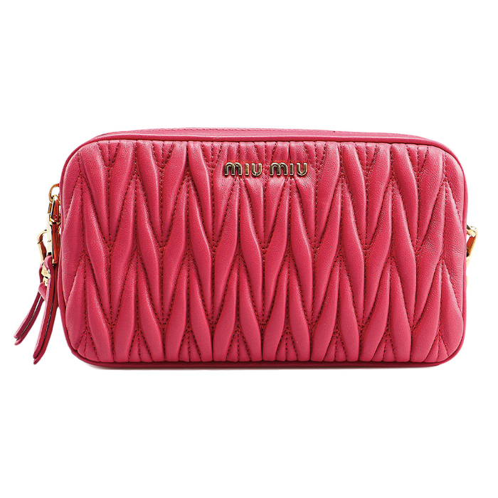 ミュウミュウ MIU MIU BAG レディースバッグ 5NF011N88MAGE  Matelasse` In Lamb Skin