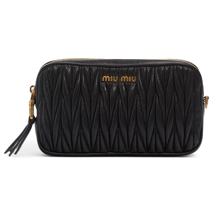 ミュウミュウ MIU MIU BAG レディースバッグ 5NF011N88NERO Matelasse` In Lamb Skin
