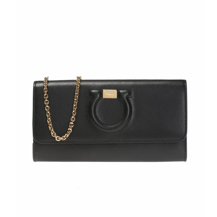 FERRAGAMO BAG フェラガモバッグ 22-D292 CALF NERO Black