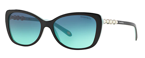 ティファニー TIFFANY レディース アリアパール キャットアイ サングラス 0TF4103BF ACETATE 80559S 56