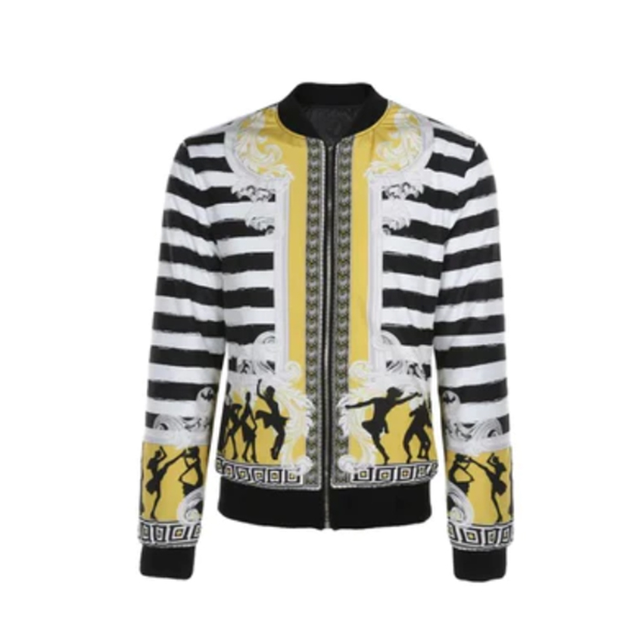ヴェルサーチェ VERSACE メンズ ダウンジャケット V500490 VT01550 V7083