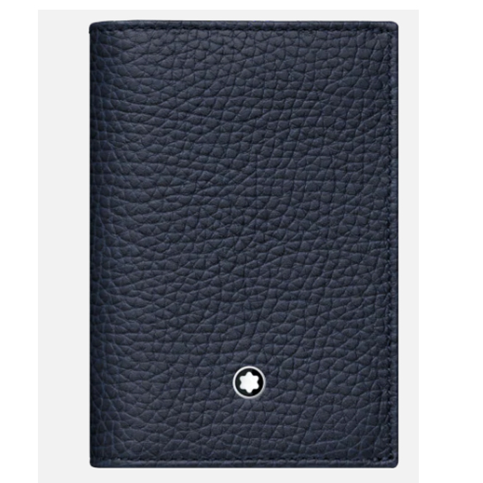 モンブラン MONTBLANC メンズ ウォレット116744 Soft Grain Business Card Holder with gusset