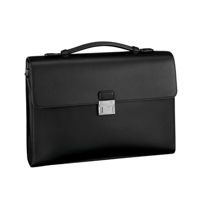 モンブラン MONTBLANC メンズ バッグ Urban Single Gusset Briefcase 124074