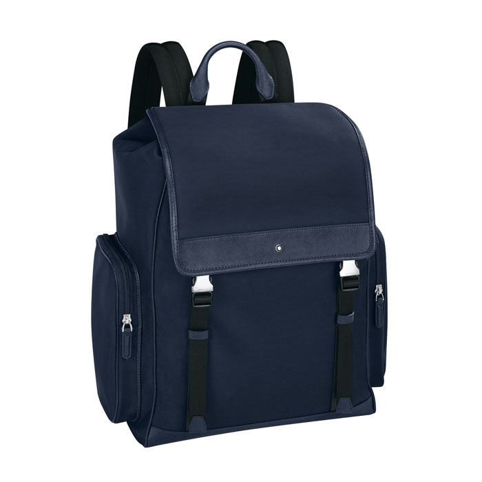 モンブラン MONTBLANC メンズ バックパック Sartorial Jet Backpack Medium Blue 118384