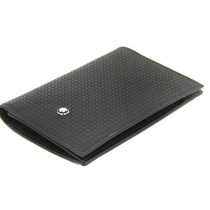モンブラン MONTBLANC メンズ カードホルダー ブラックレザー 111141