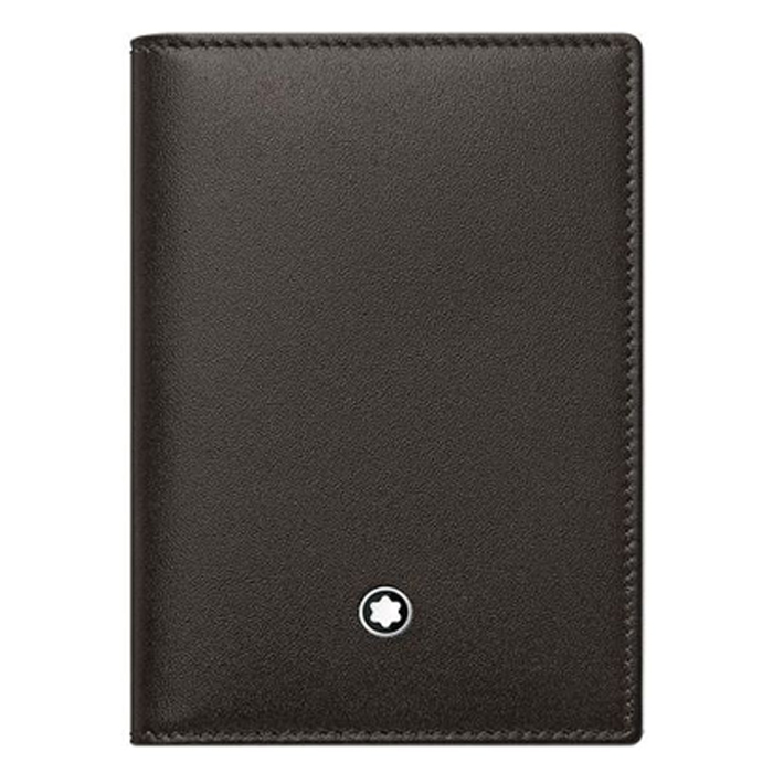 モンブラン MONTBLANC メンズ ウォレット 118307 Meisterstuck Business Card Holder- Brown/Tan