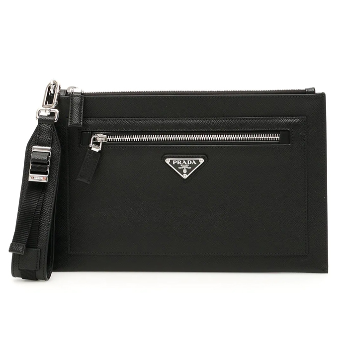 プラダ PRADA メンズ バッグ 2NH009 2CEL NERO SAFFIANO POUCH