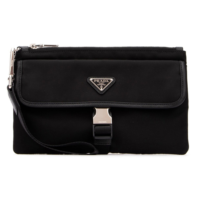 プラダ PRADA メンズ バッグ 2NH011 064 NERO BLACK NYLON CLUTCH