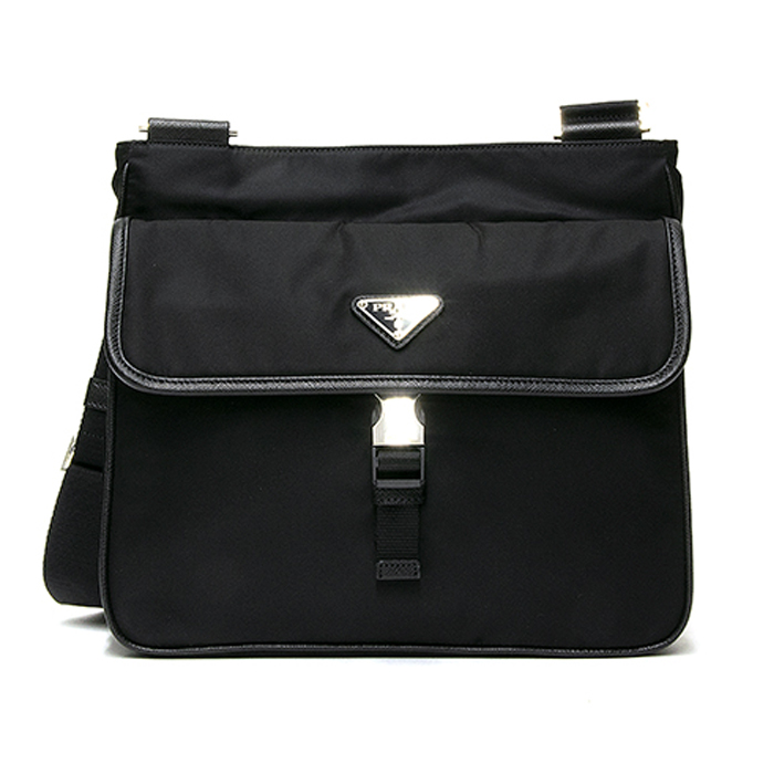 プラダ PRADA メンズ バッグ 2VH269 064 NERO OLO TESSUTO SAFFIANO