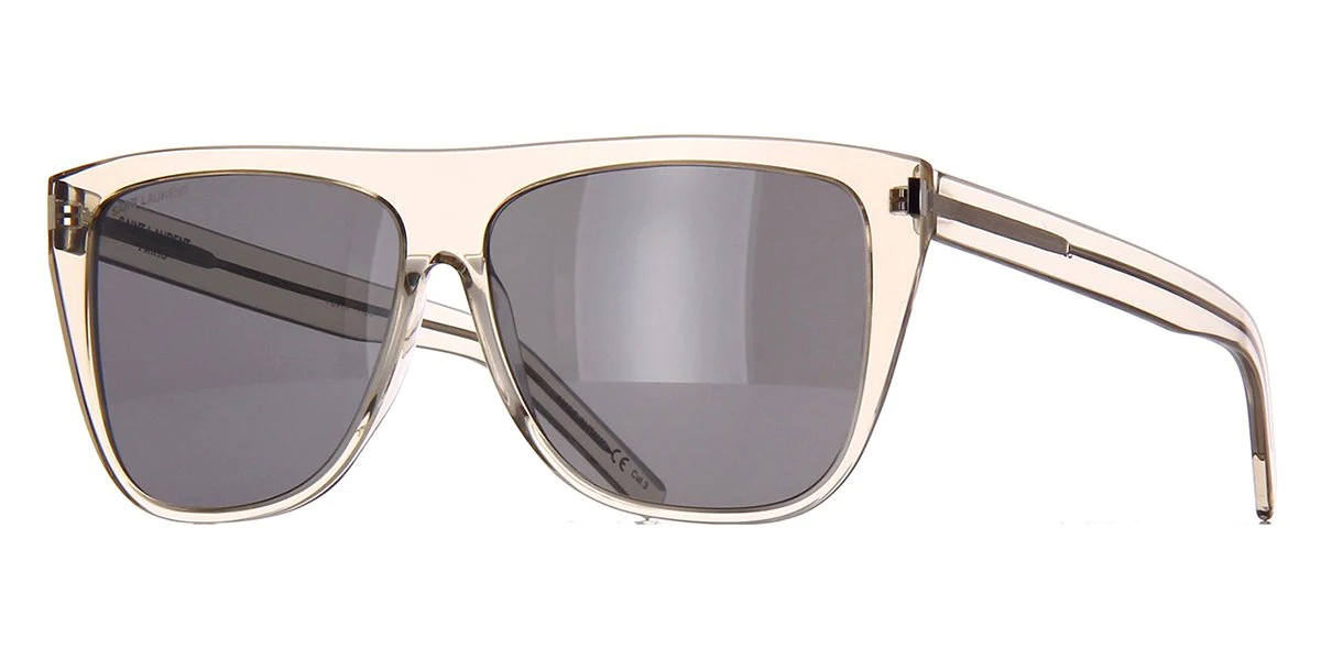 サンローラン SAINT LAURENT SL1 レディース サングラス 007 59 ベージュクリスタル
