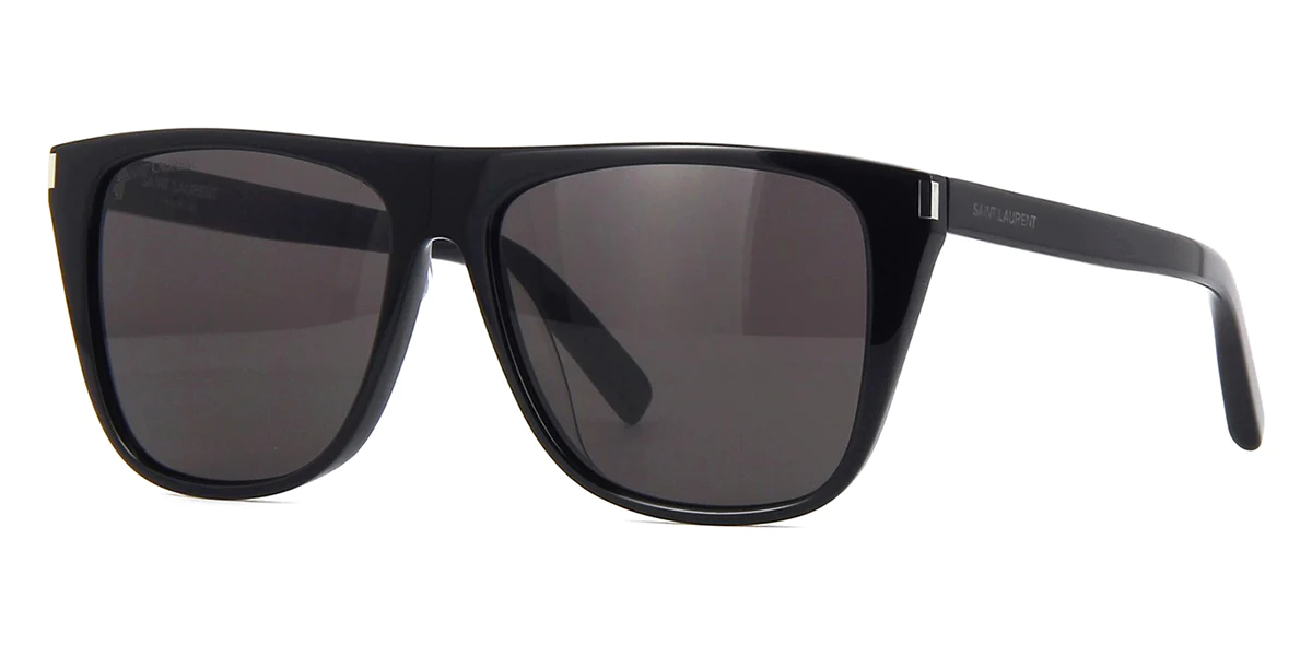 サンローラン SAINT LAURENT メンズ サングラス SL1/FSLIM ACETATE 001 58 ブラック
