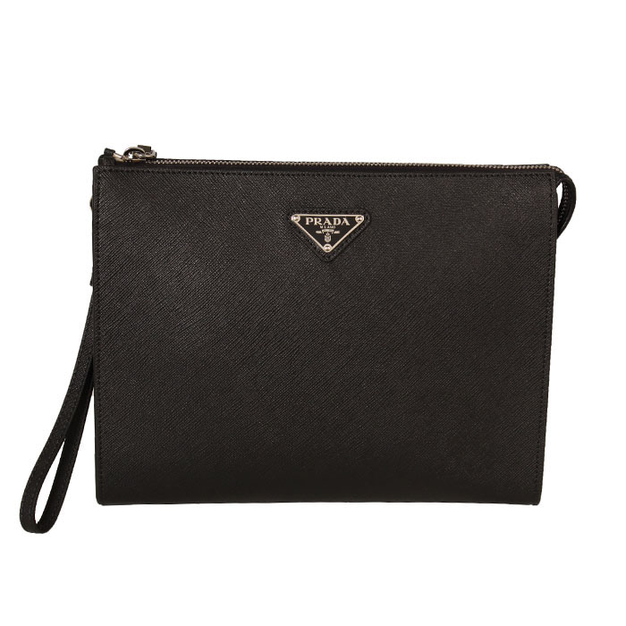 プラダ PRADA メンズ バッグ 2NE009 PN9 F0002 NERO BLACK Clutch Bag