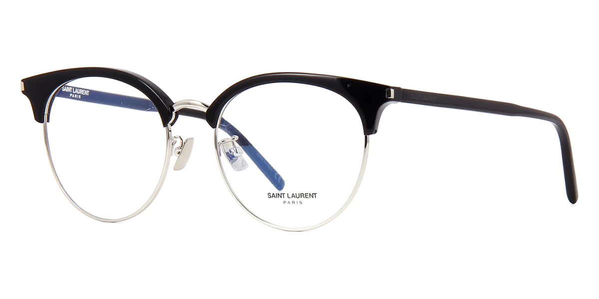 サンローラン SAINT LAURENT メンズ レディース メガネフレーム SL233-F ACETATE 002 52 ブラック