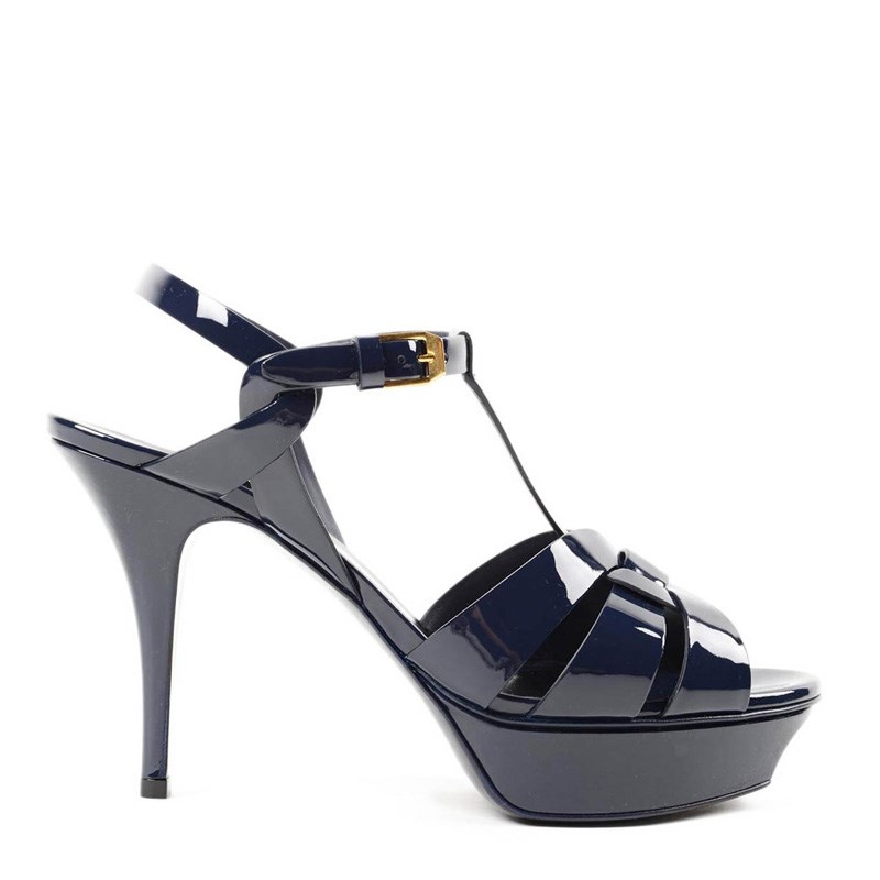 サンローラン SAINT LAURENT レディース ヒール サンダル ブラック 315490 B8I00 4147