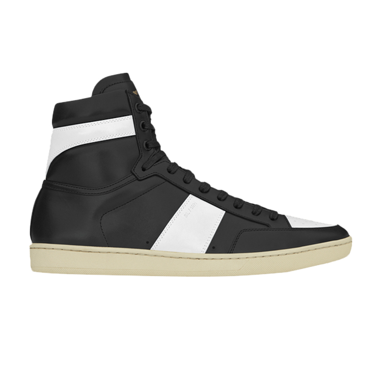 サンローラン SAINT LAURENT メンズハイカットスニーカー 345416 AQI10 1090  ブラック カジュアル