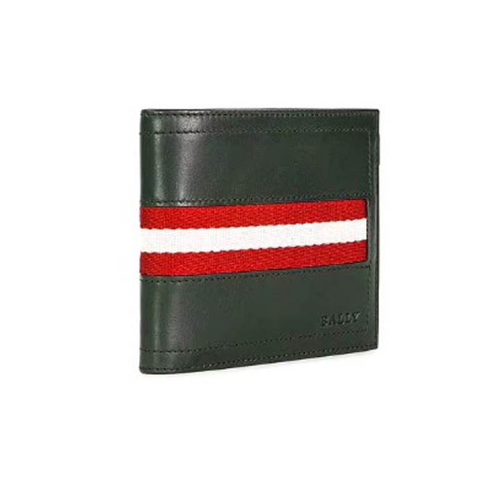 バリーBALLY WALLET メンズウォレット 6189996 TOLLENT409 BOTTLE-GREEN