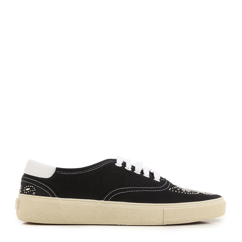 サンローラン SAINT LAURENT メンズ スニーカー 377374 GII00 1000 ブラック フラット
