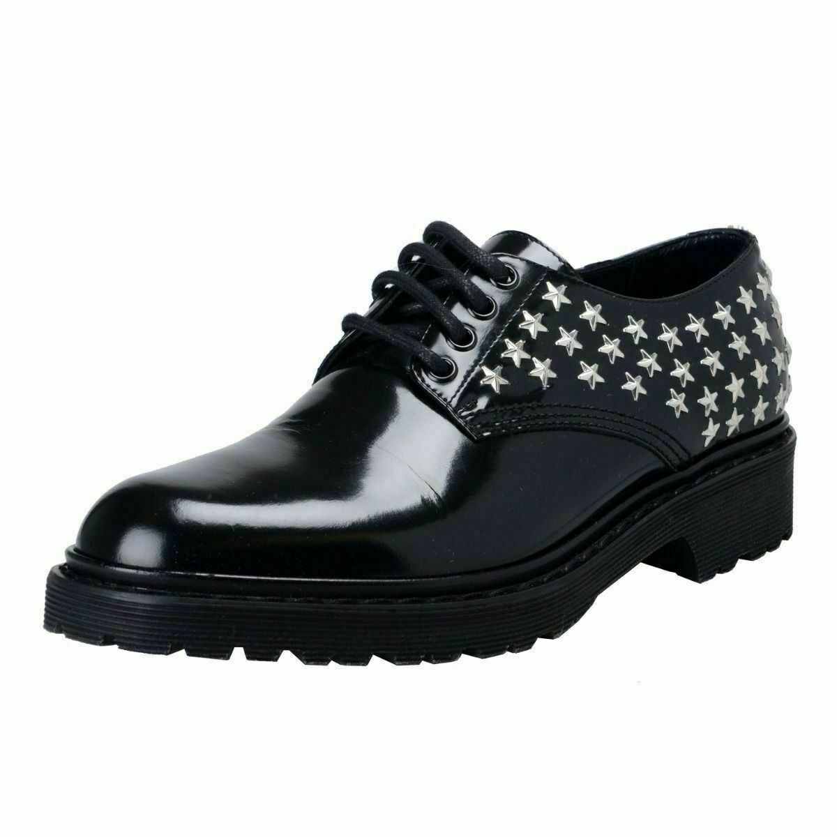 サンローラン SAINT LAURENT メンズ シューズ 397107 BSS00 1000 ブラック レザー ダービー オックスフォード