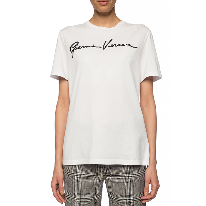 ヴェルサーチ VERSACE レディースTシャツ A85757 A228806 A2048