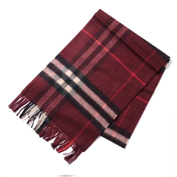 バーバリー BURBERRY マフラー メンズ GIANT ICON 168 マフラー ボルドー 3826754 6022B CLARET