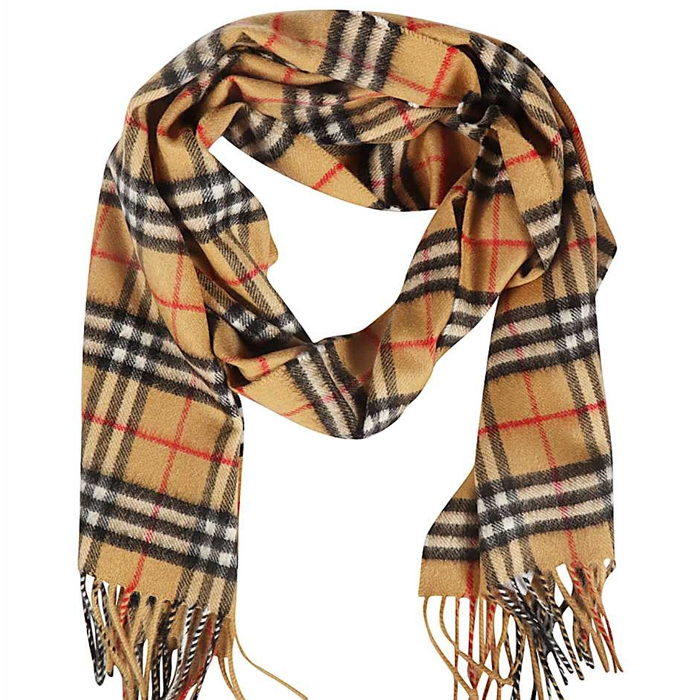 BURBERRY classic checked scarf 8015556