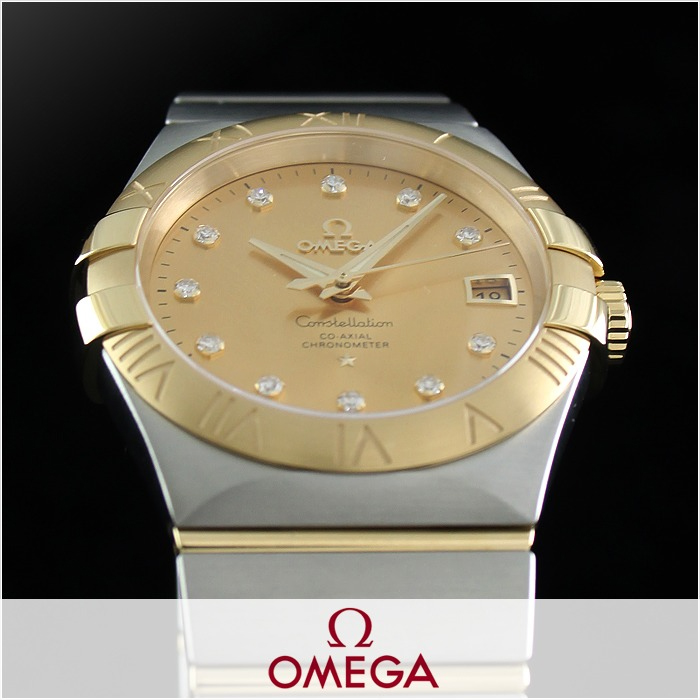 OMEGA Constellation Champagne Dial Unisex Watch 123.20.35.20.58.001