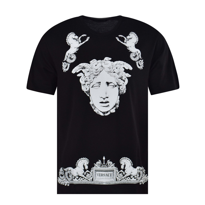 ヴェルサーチ VERSACE メンズTシャツ A81953 A224589 A008