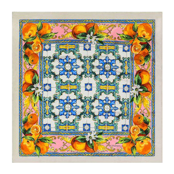 ドルチェ＆ガッバーナ DOLCE & GABBANA SCARF  レディーススカーフ FN052R GD476 X0803