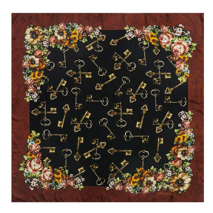 ドルチェ＆ガッバーナ DOLCE & GABBANA SCARF  レディーススカーフ FN052R GD500 X0801