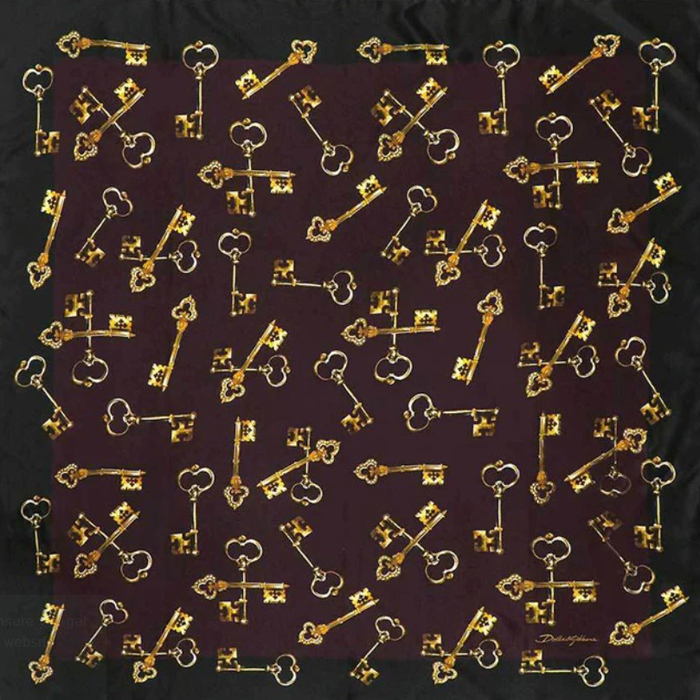 ドルチェ＆ガッバーナ DOLCE & GABBANA SCARF  レディーススカーフ FN052R GD501 X0808