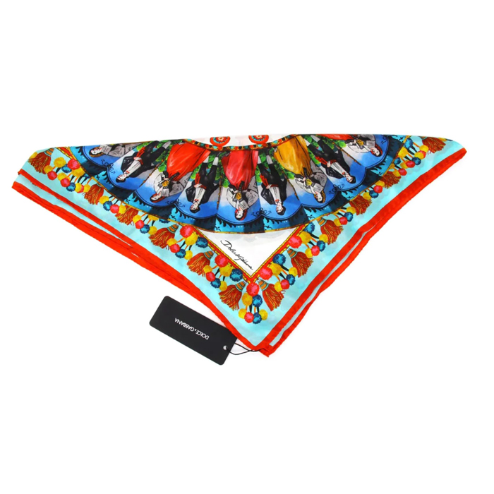 ドルチェ＆ガッバーナ DOLCE & GABBANA SCARF レディーススカーフ FN055R GD539 X0801