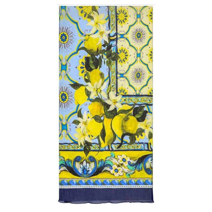 ドルチェ＆ガッバーナ DOLCE & GABBANA SCARF レディーススカーフ FS080A GD481 X0803