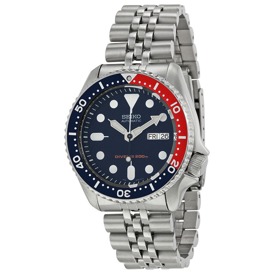 セイコー SEIKO メンズ ダイバー ネイビーボーイ 自動巻き 腕時計 SKX009KD バンド調整キット付