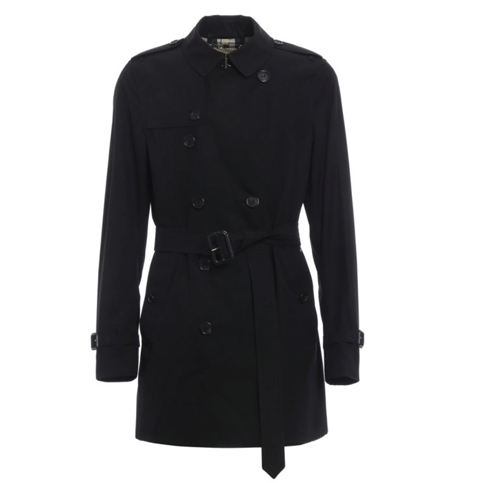 バーバリーBURBERRY メンズコート 4003861BLK サンドリンガム ミディアム トレンチコート