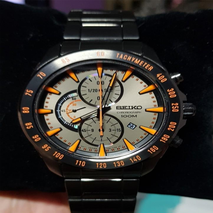 セイコー SEIKO メンズ腕時計 Criteria Chronograph Men's Watch SNDG49P1
