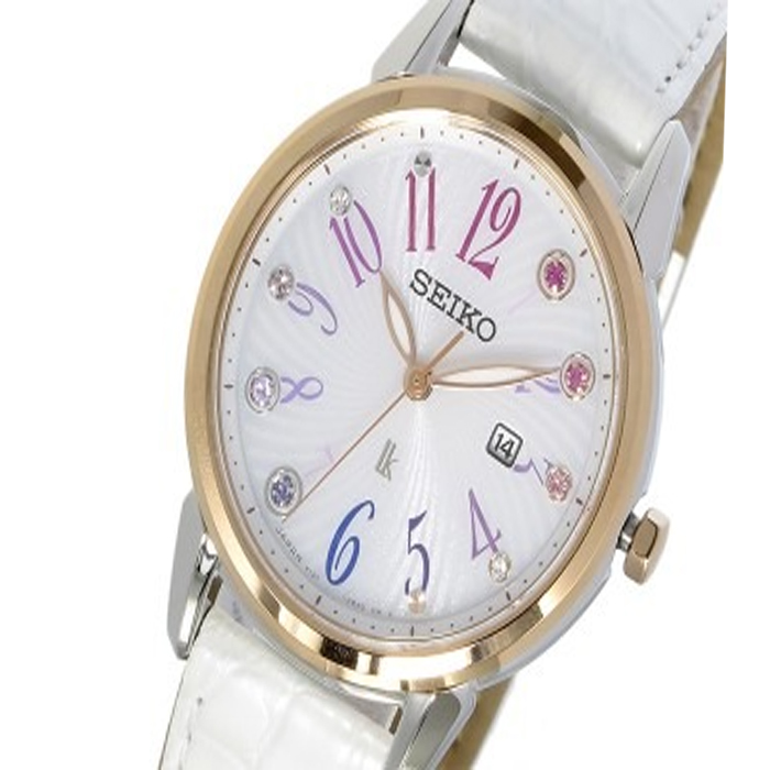 セイコー SEIKO レディース腕時計 Lucia LUKIA solar quartz Lady's watch SUT304J1 white