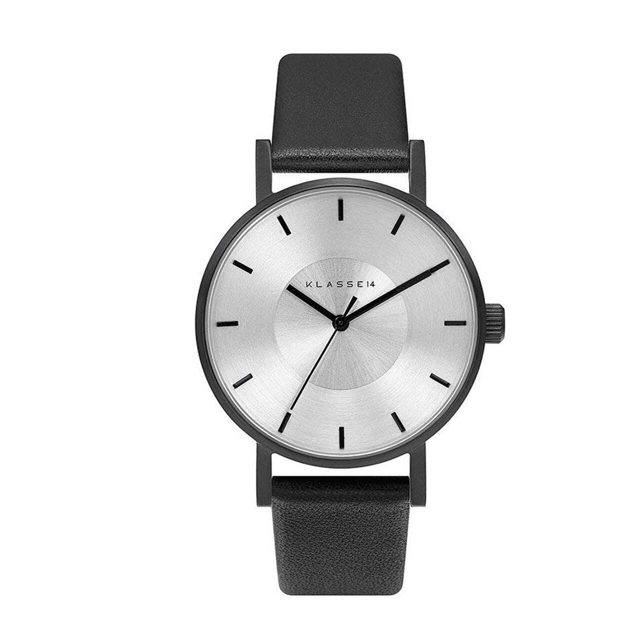 【アウトレット品】クラス14 KLASSE14  メンズ腕時計 VOLARE BLACK ブラック 42mm レザー VO14BK001M