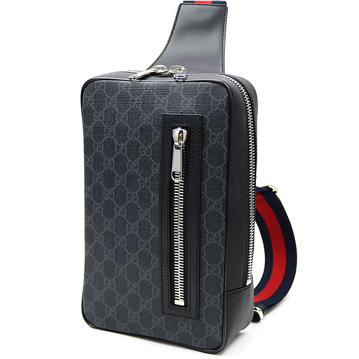 グッチ GUCCI BAG メンズバッグ 478325 K9RRN 1095 BLACK/GREY Satchel