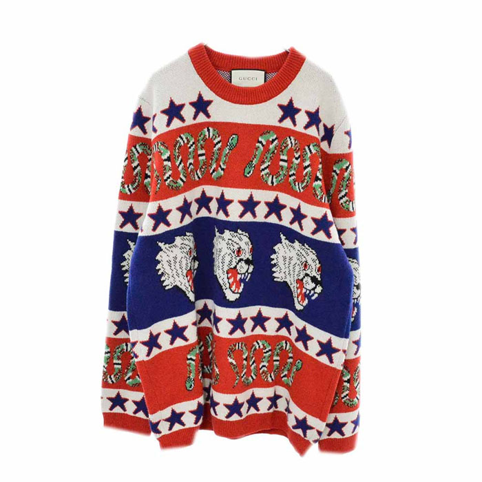 グッチ GUCCI メンズ セーター 545748 XKADZ 4358 Knits & Sweaters 19FW
