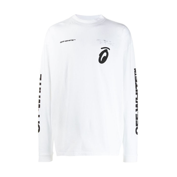 オフ ホワイト OFF WHITE メンズ Tシャツ OMAB032E19185010 0110