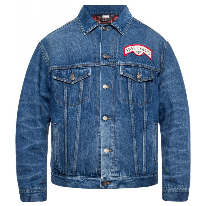 グッチ GUCCI メンズジャケット PATCHED DENIM JACKET 475024 XDAAT 4206