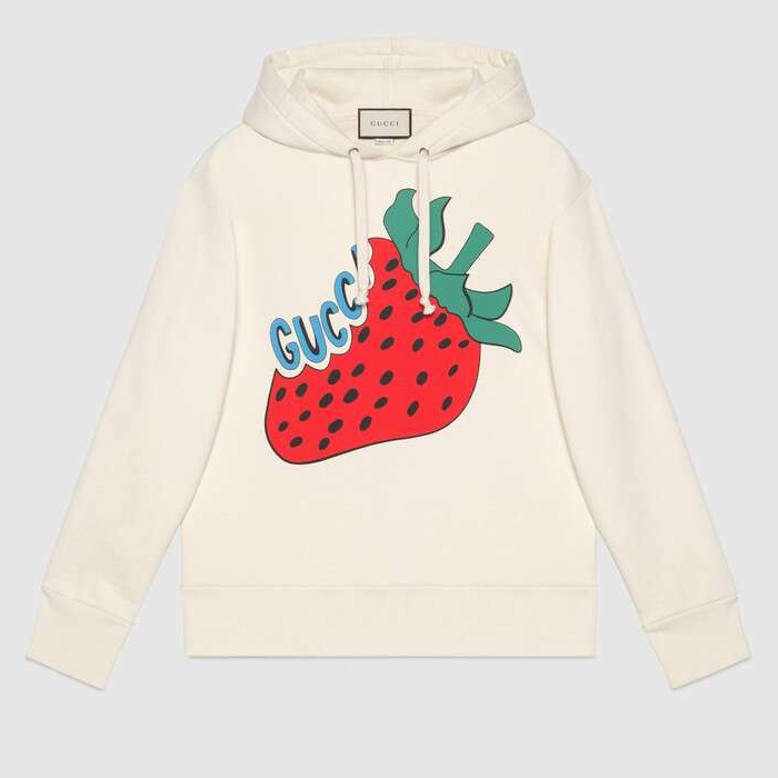 グッチ GUCCI BAG メンズTシャツPullovers Unisex Street Style Long Sleeves Cotton Hoodies 475374 XJA1R 9230