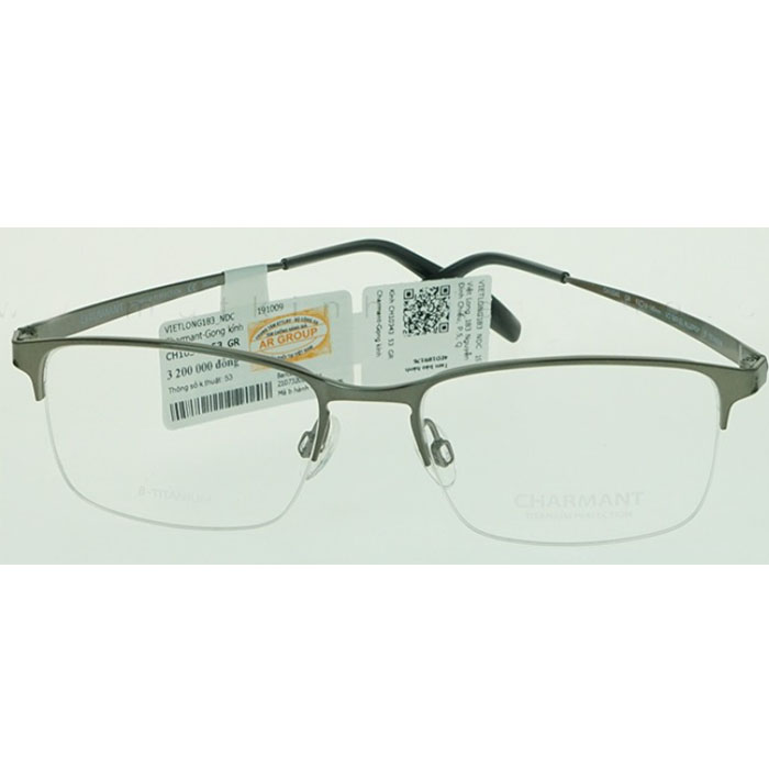 シャルマン CHARMANT EYEWEAR レディースメガネフレーム  CH10343  GR