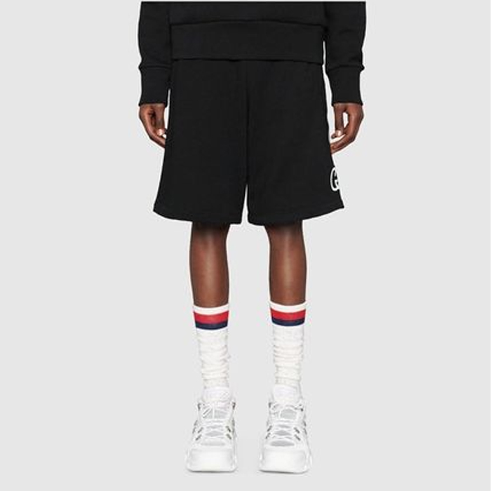 グッチGUCCI メンズパンツPlain Cotton Shorts 536557 X3Q37 1082
