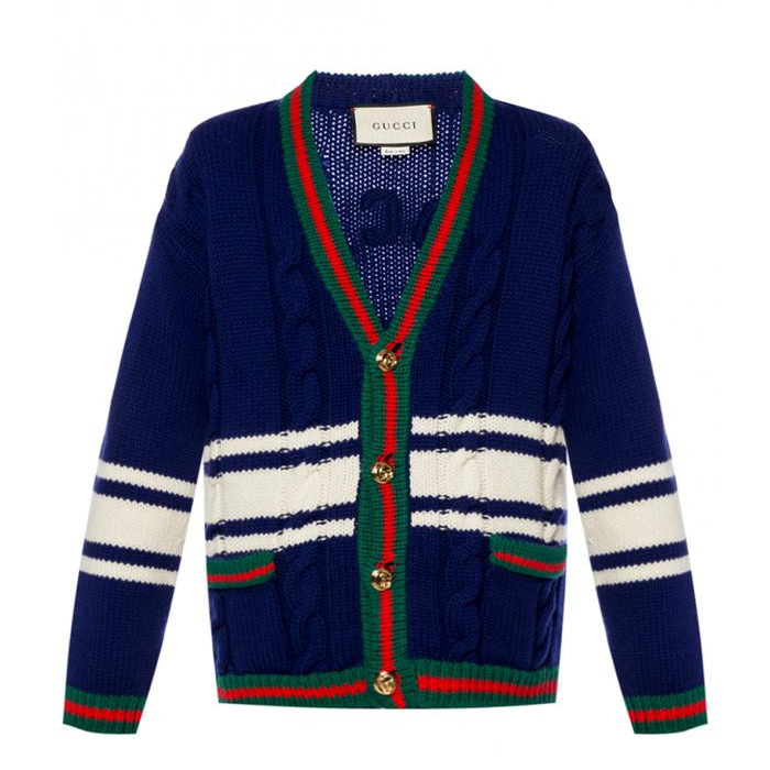 グッチ GUCCI メンズ カーディガンWOVEN CARDIGAN 546079 XKAI2 4206