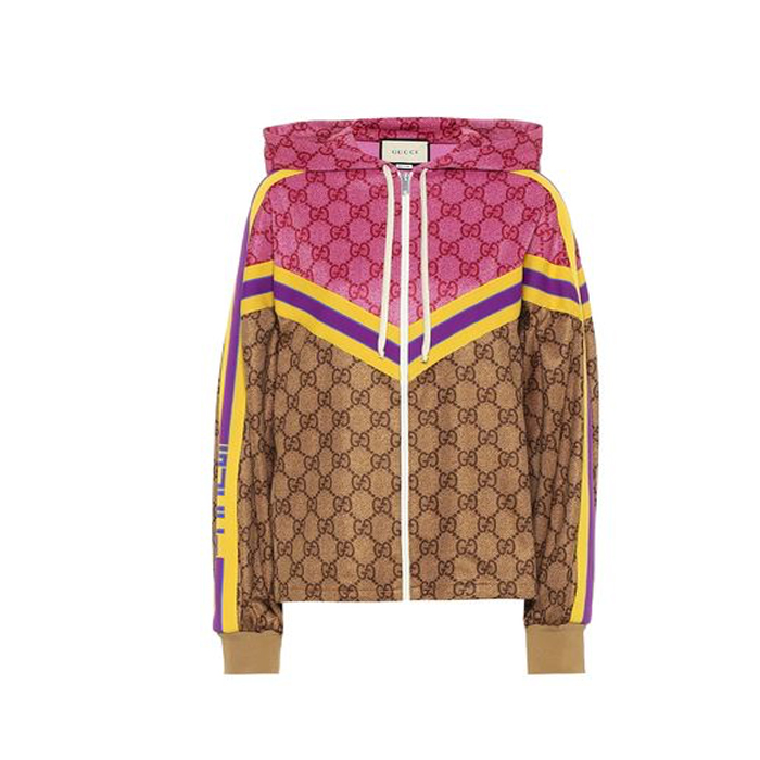 グッチ GUCCI レディースジャケット beige and pink jacket 546381 XJADG 2134