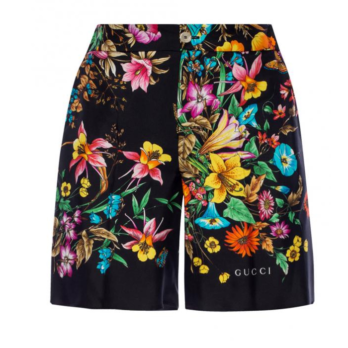 グッチGUCCI レディースパンツATTERNED SHORTS 558909 ZLQ66 1061