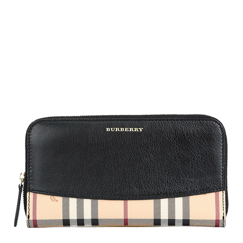 バーバリー BURBERRY レディース長財布 3934389 00100 BLACK